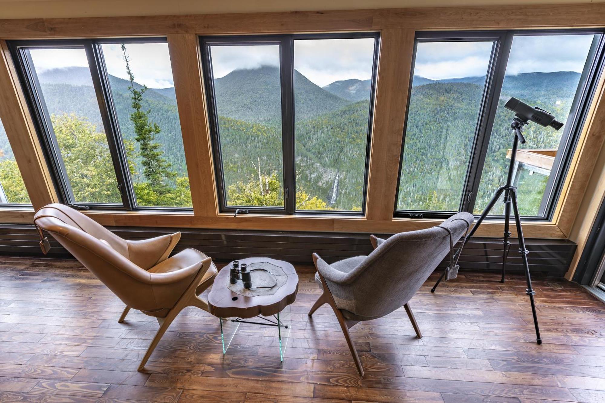 Auberge De Montagne Des Chic-Chocs Mountain Lodge - Sepaq Sainte Anne des Monts Ngoại thất bức ảnh