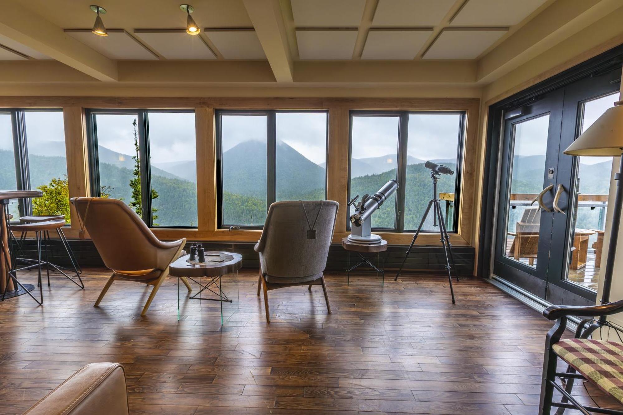 Auberge De Montagne Des Chic-Chocs Mountain Lodge - Sepaq Sainte Anne des Monts Ngoại thất bức ảnh